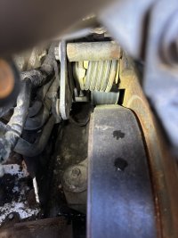 drive belt and tensioner.JPG drive belt and tensioner.JPG