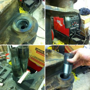 Bob tach pins bushings replace