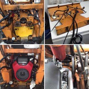 CASE 1816B Honda GX630